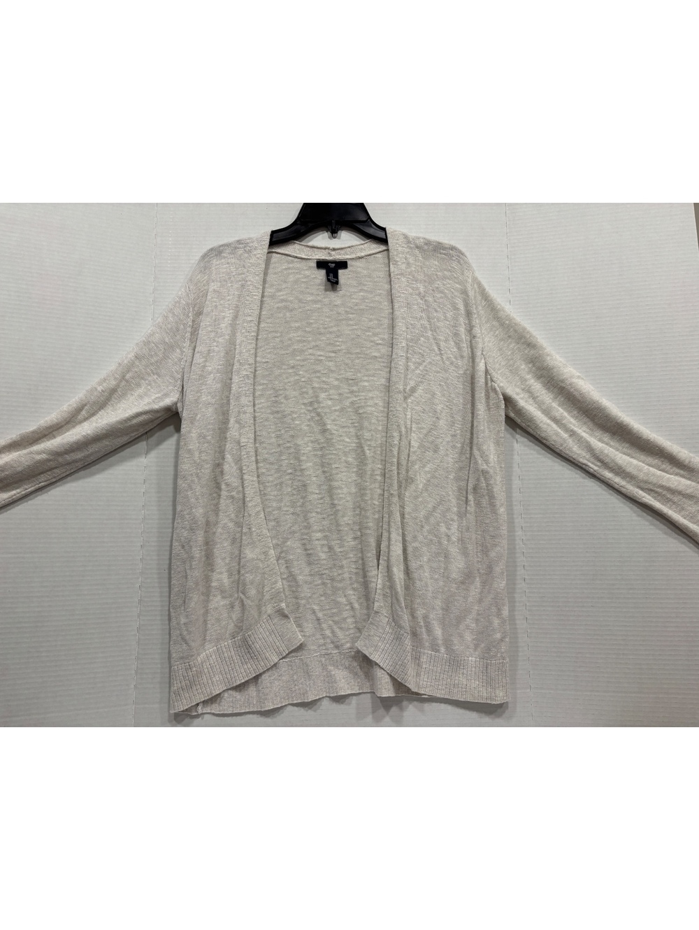 Gap light gray open front cardigan